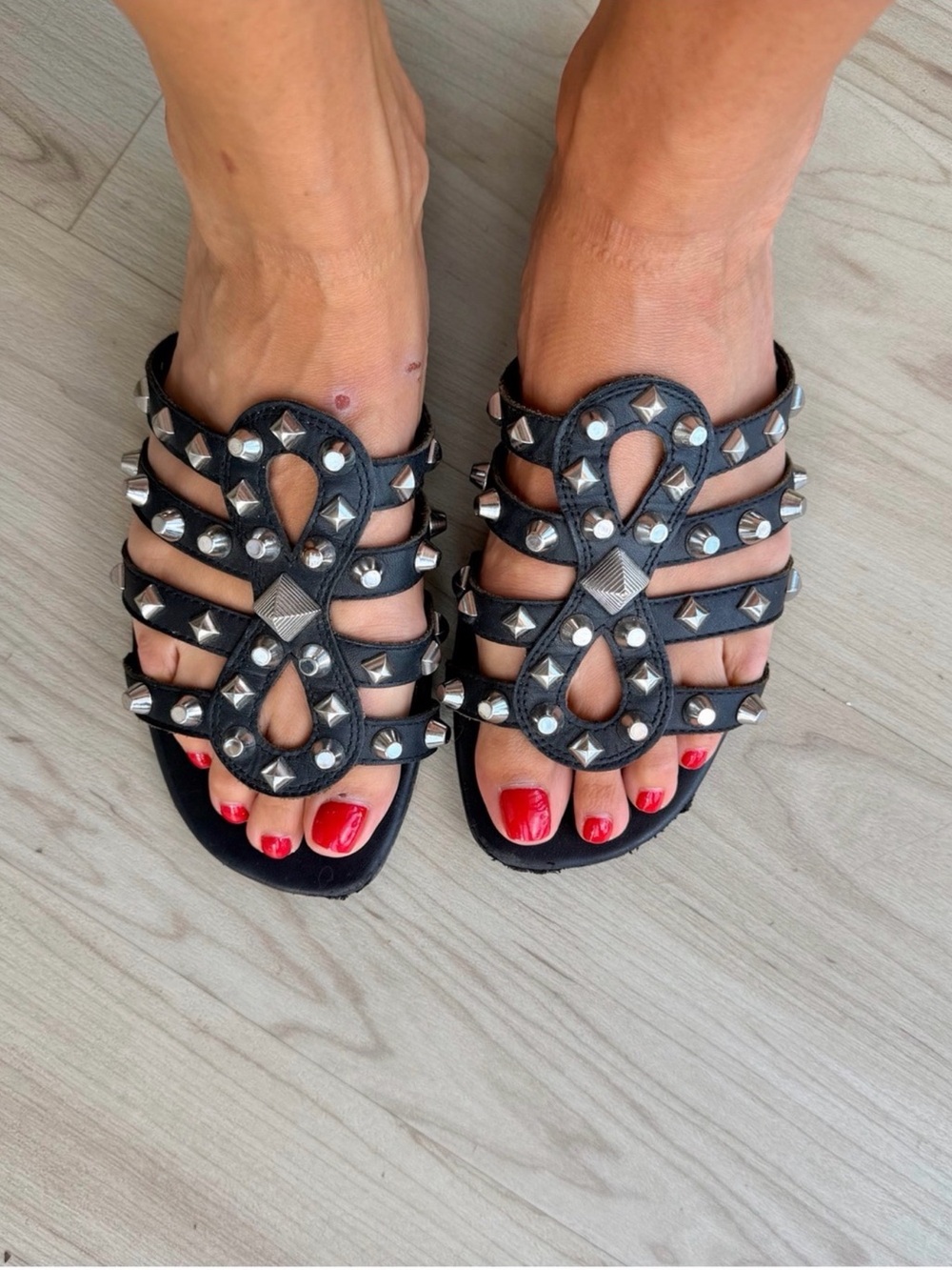 Sam Edelman poor condition studded sandals
